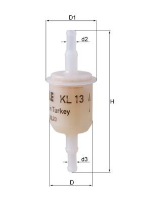 Mahle kl13 kraftstofffilter - kl13,