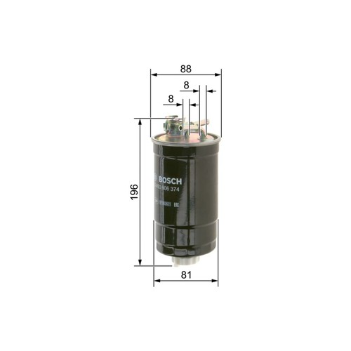 Kraftstofffilter bosch 450 - bosch,